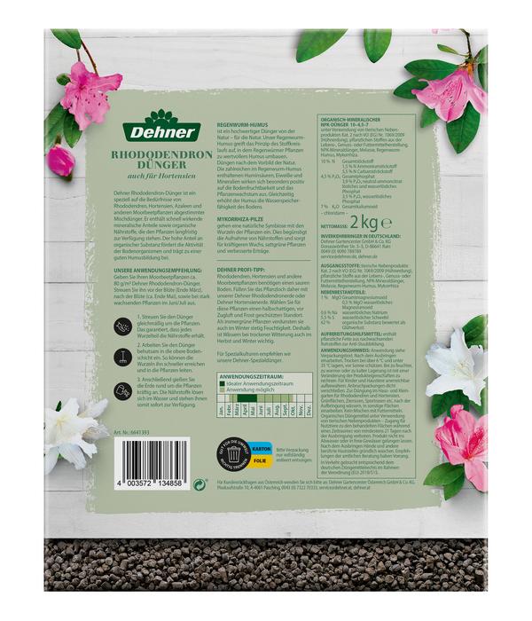 Dehner Rhododendron-Dünger, 2 kg