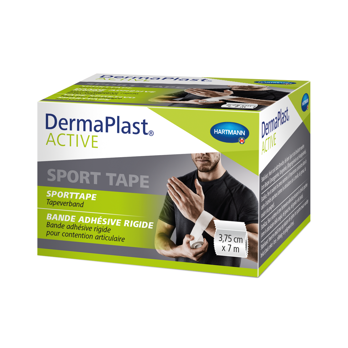 DERMAPLAST Active Sporttape 3.75cmx7m 1 Stk