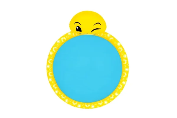 Bestway 53081, Oppustelig pool, 282 L, Oval, 2 År, Smiles, Gul