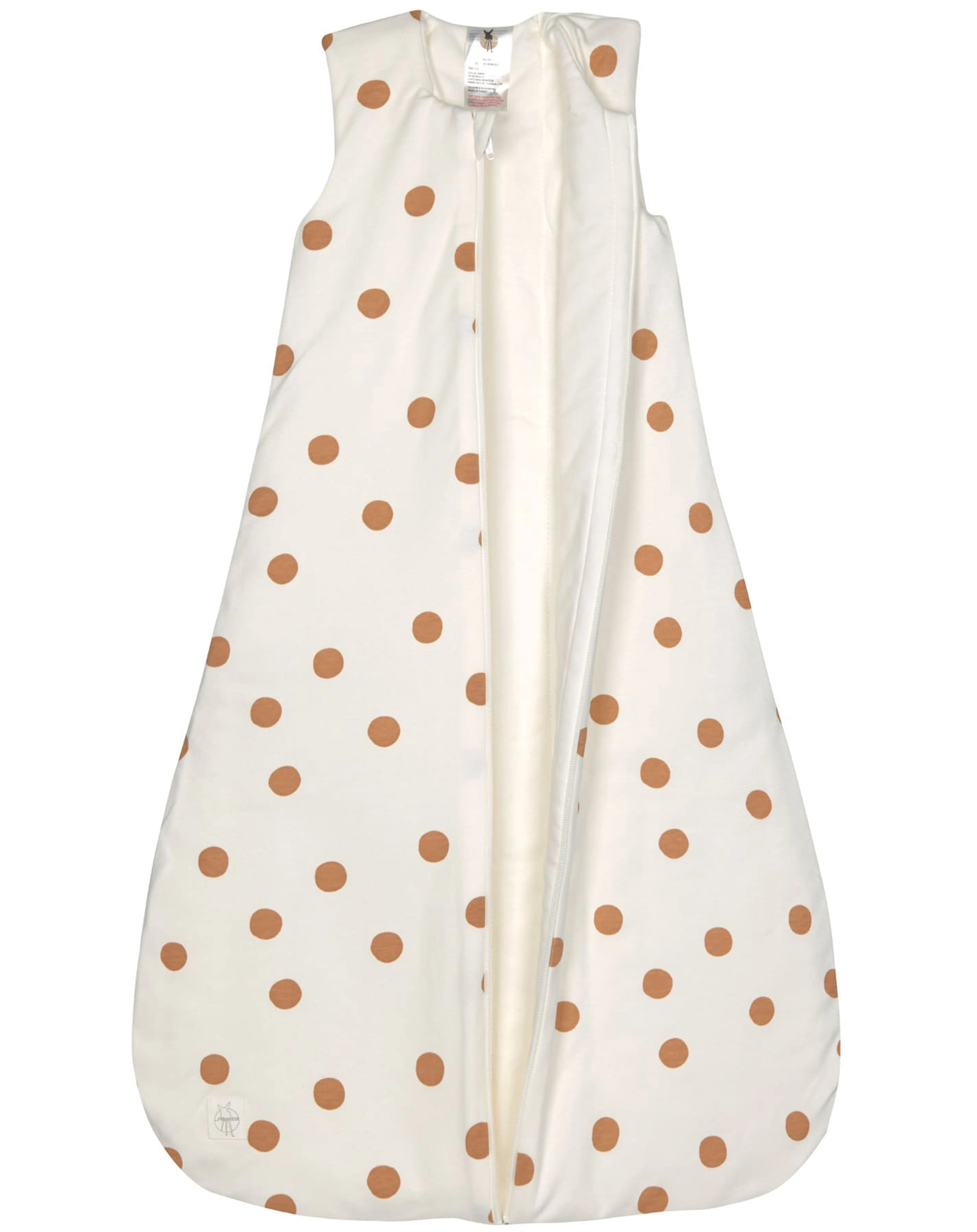 Ganzjahres-Schlafsack BIG DOTS in milky