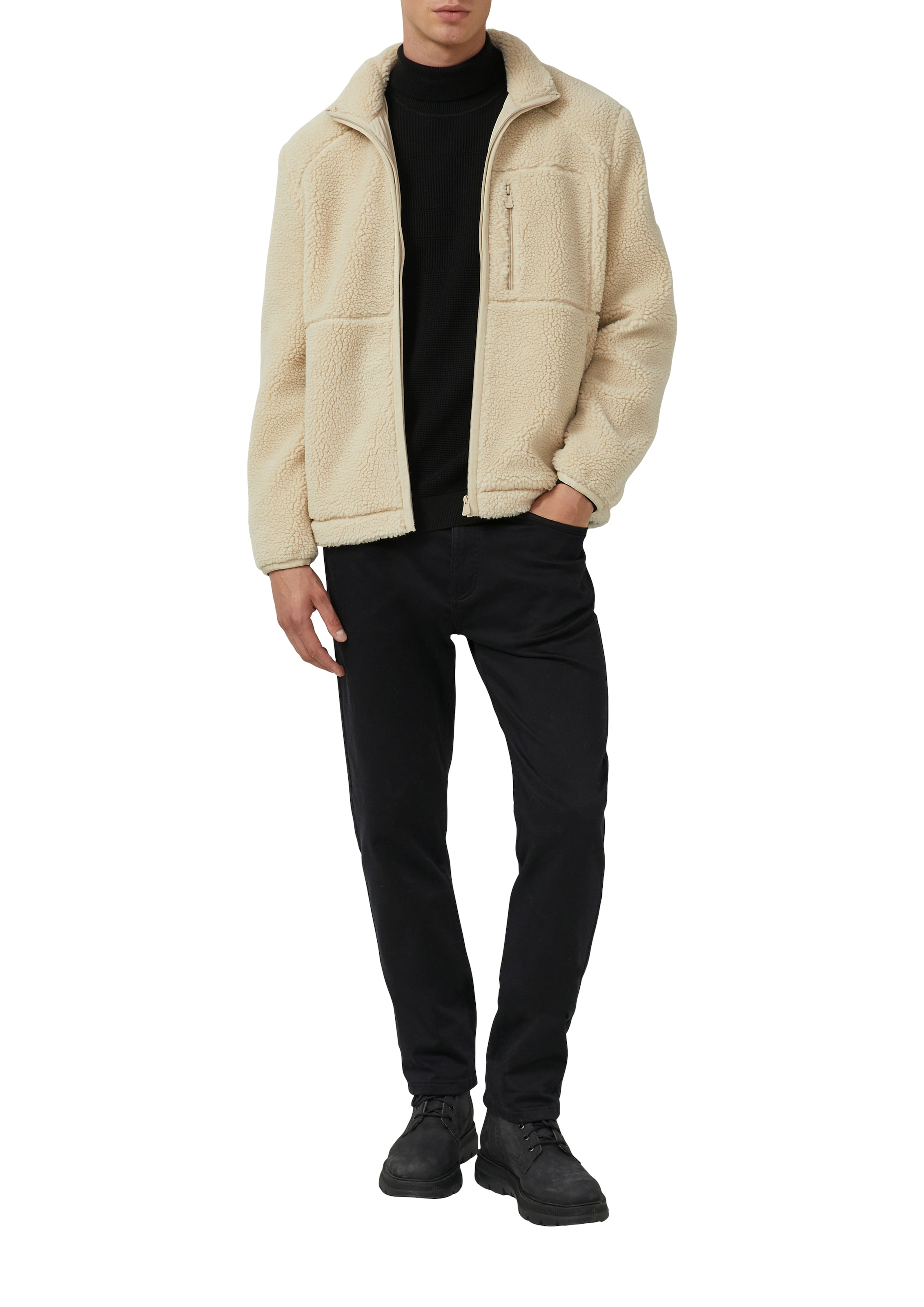 s.Oliver Rollkragenpullover , mit Rippbündchen