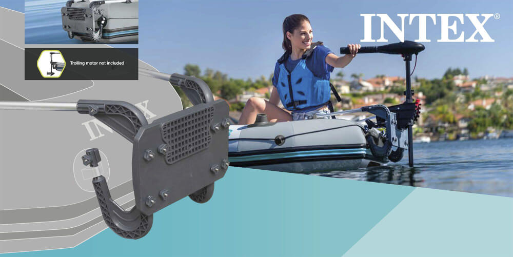 Intex Außenbordmotorbefestigung, bis max 3 PS Motor
