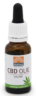 Mattisson HealthStyle CBD Olie 10% CBD 20ML