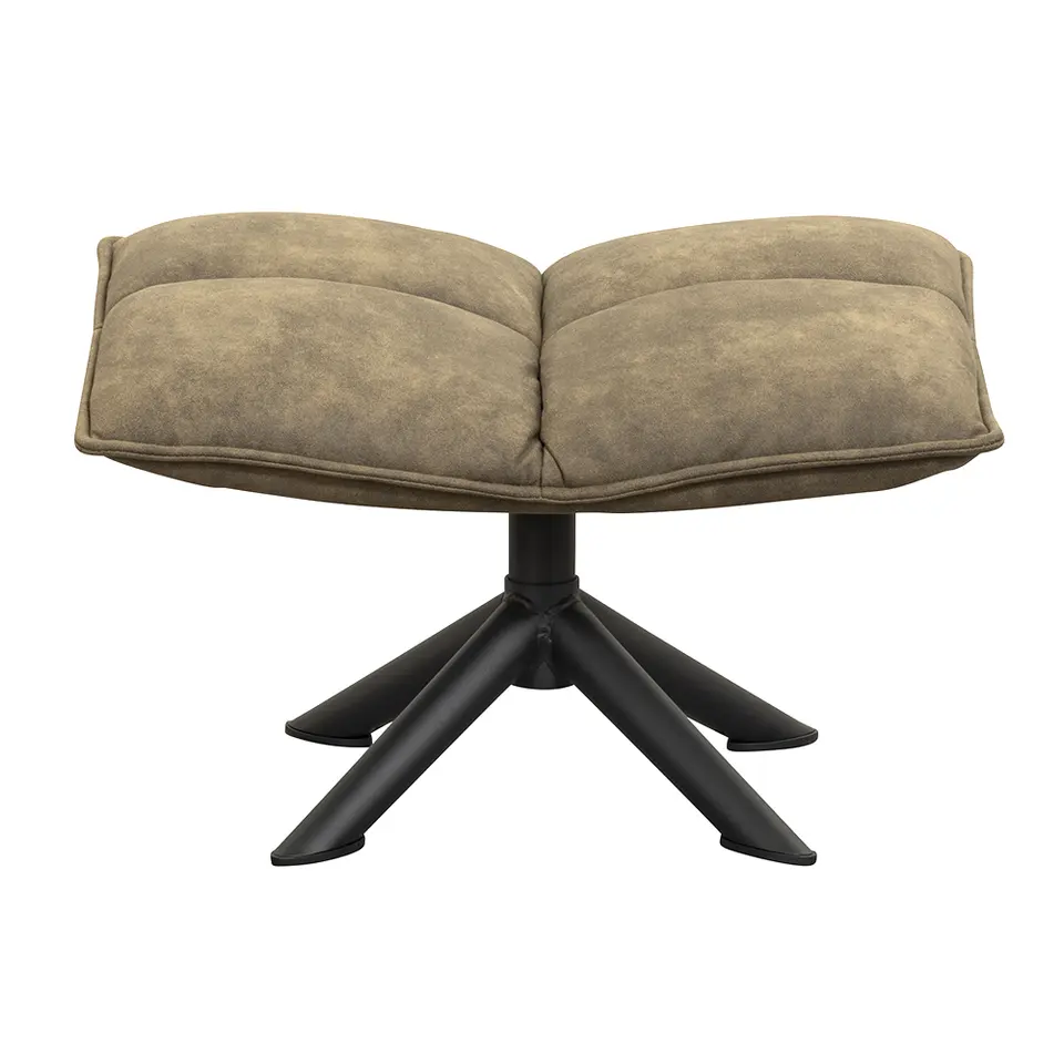 Hocker Clayton - groen - 45x64x41,50 cm