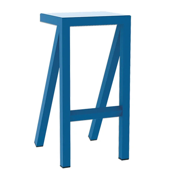 Magis - Bureaurama Küchen-Hocker H 62 cm, blau