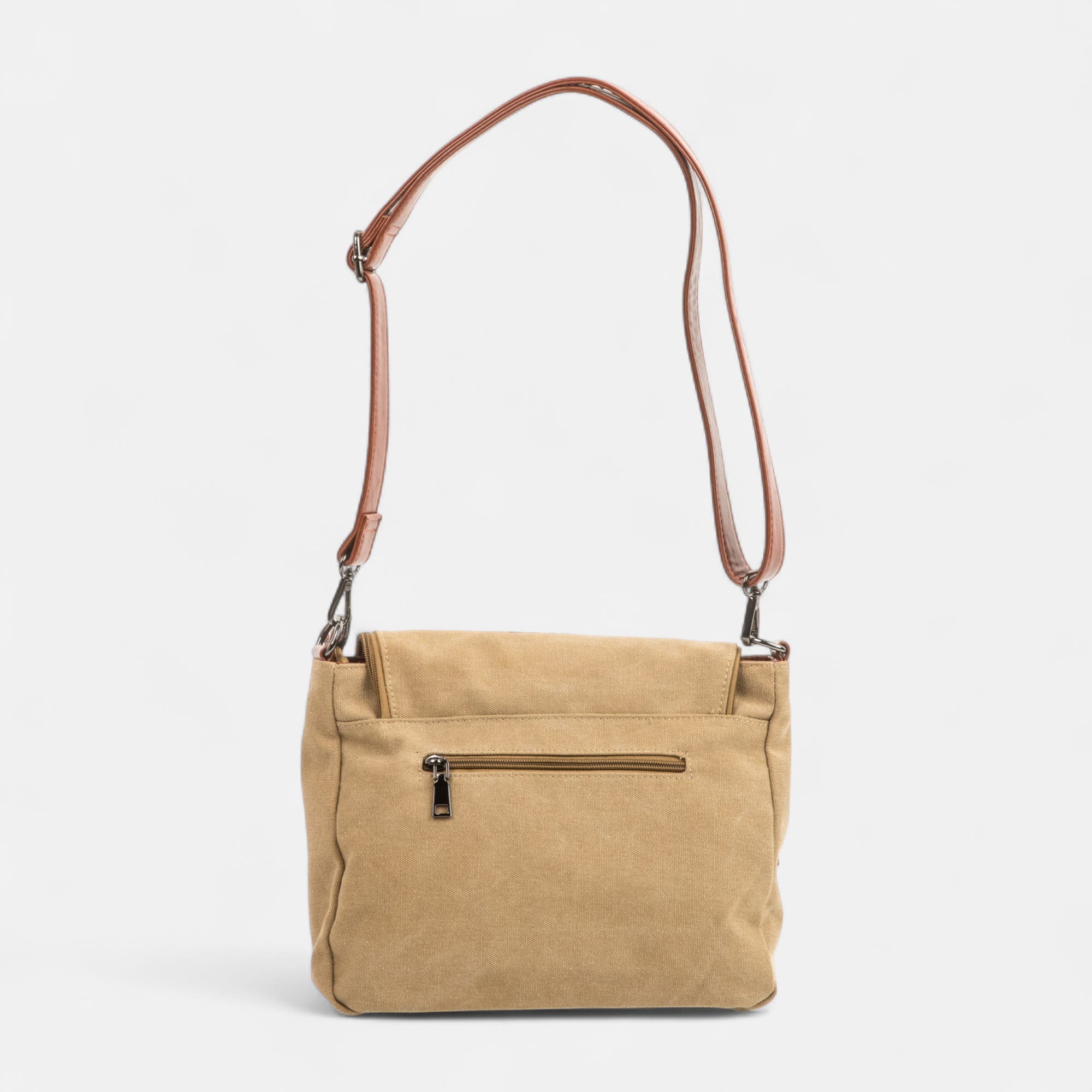 Sac bandoulière camel