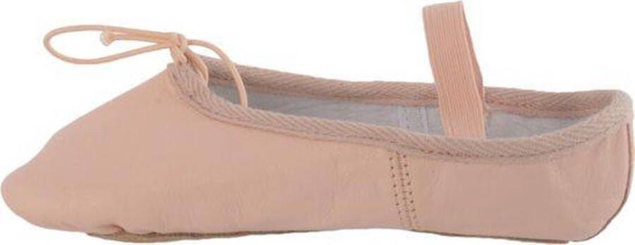 Papillon PK1000 Balletschoenen Meisjes Roze Leer Doorlopende Zool