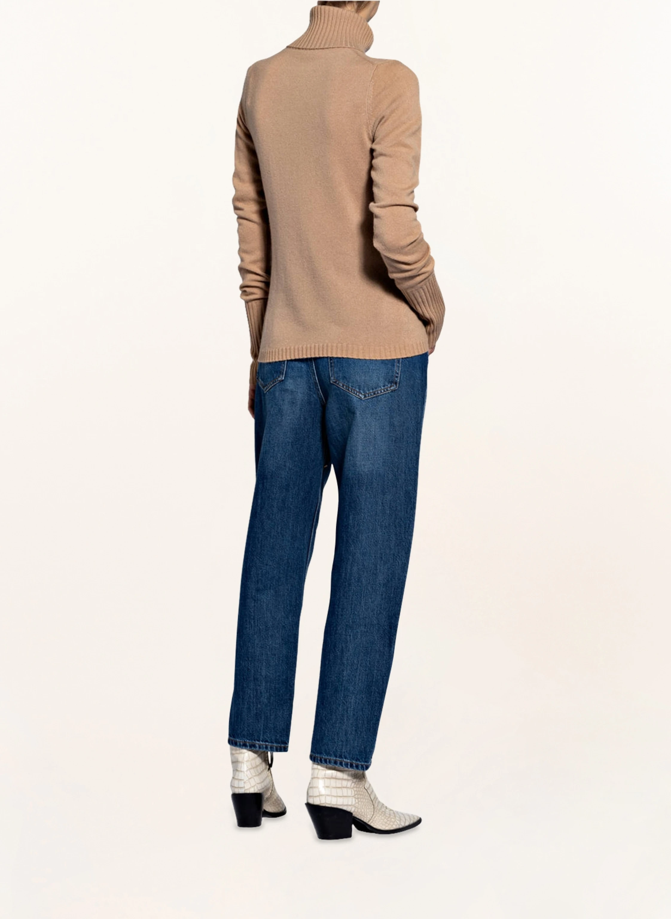 FTC CASHMERE Rollkragenpullover aus Cashmere