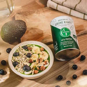 Greenic Grüne Kraft Pulver mit 45 % Protein, 150 g