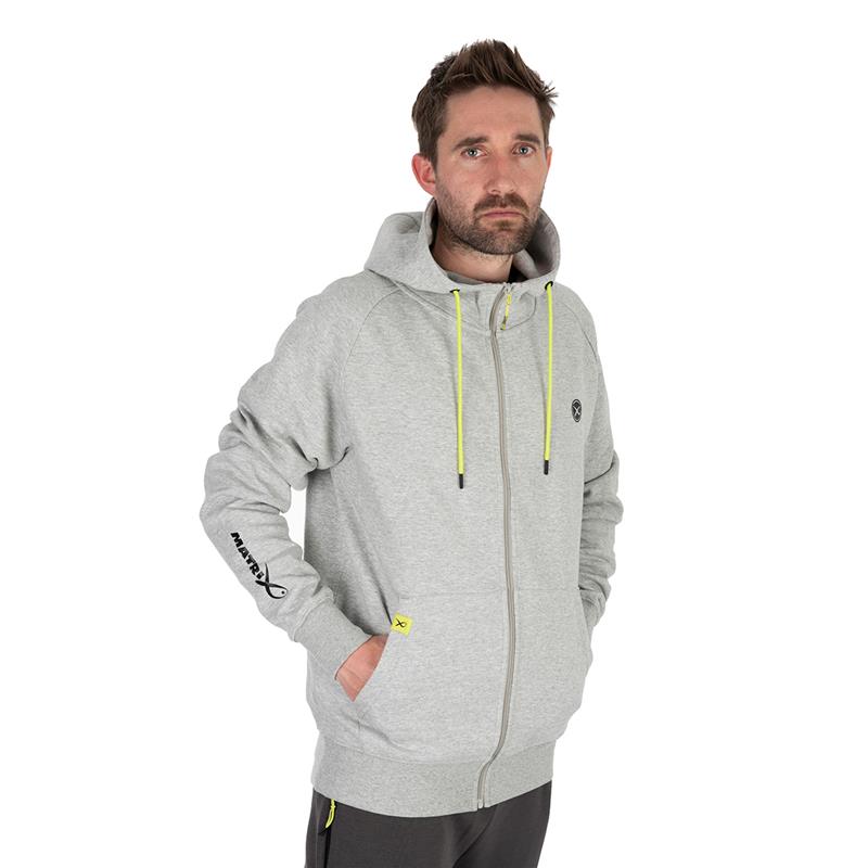 Sweat Homme Fox Matrix Black Edition Full Zip Hoody - Gris