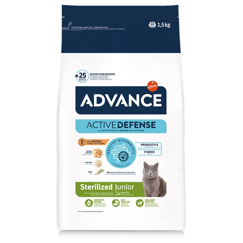 Affinity Advance Sterilized Junior 24 poulet