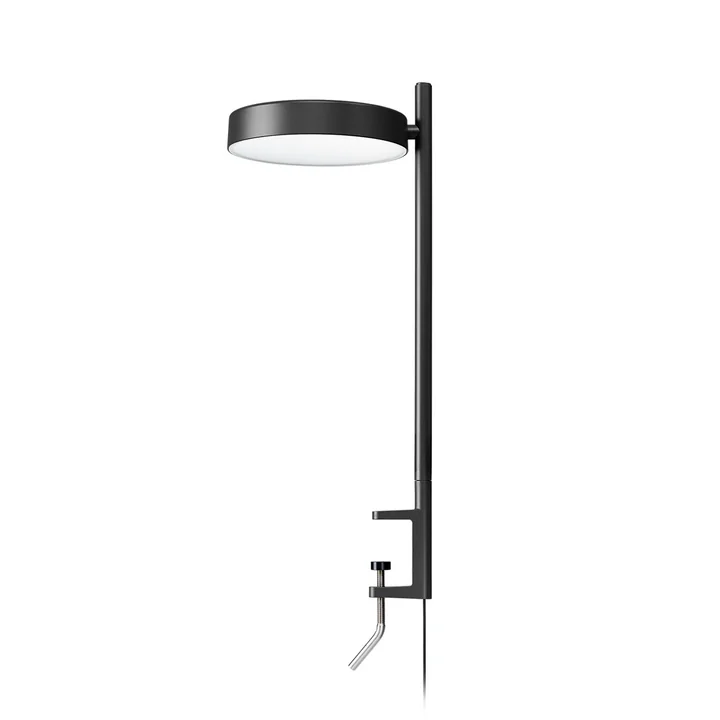 Wästberg - w242 Pastille alu LED Klemmleuchte c2, tiefschwarz RAL 9005
