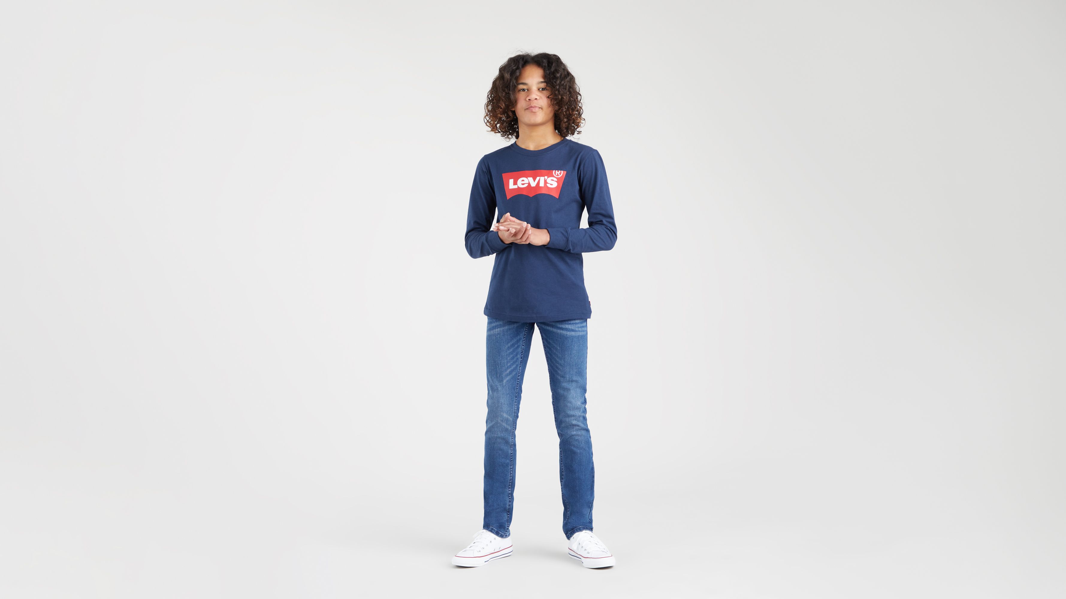 Jean skinny 510™ pour adolescent - Plato - Bleu