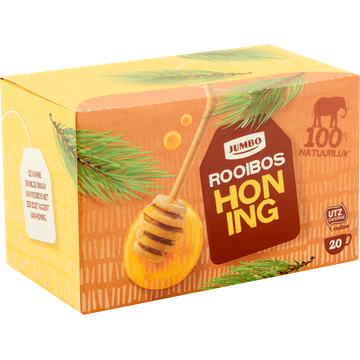 Jumbo Rooibos Honing 20 Stuks