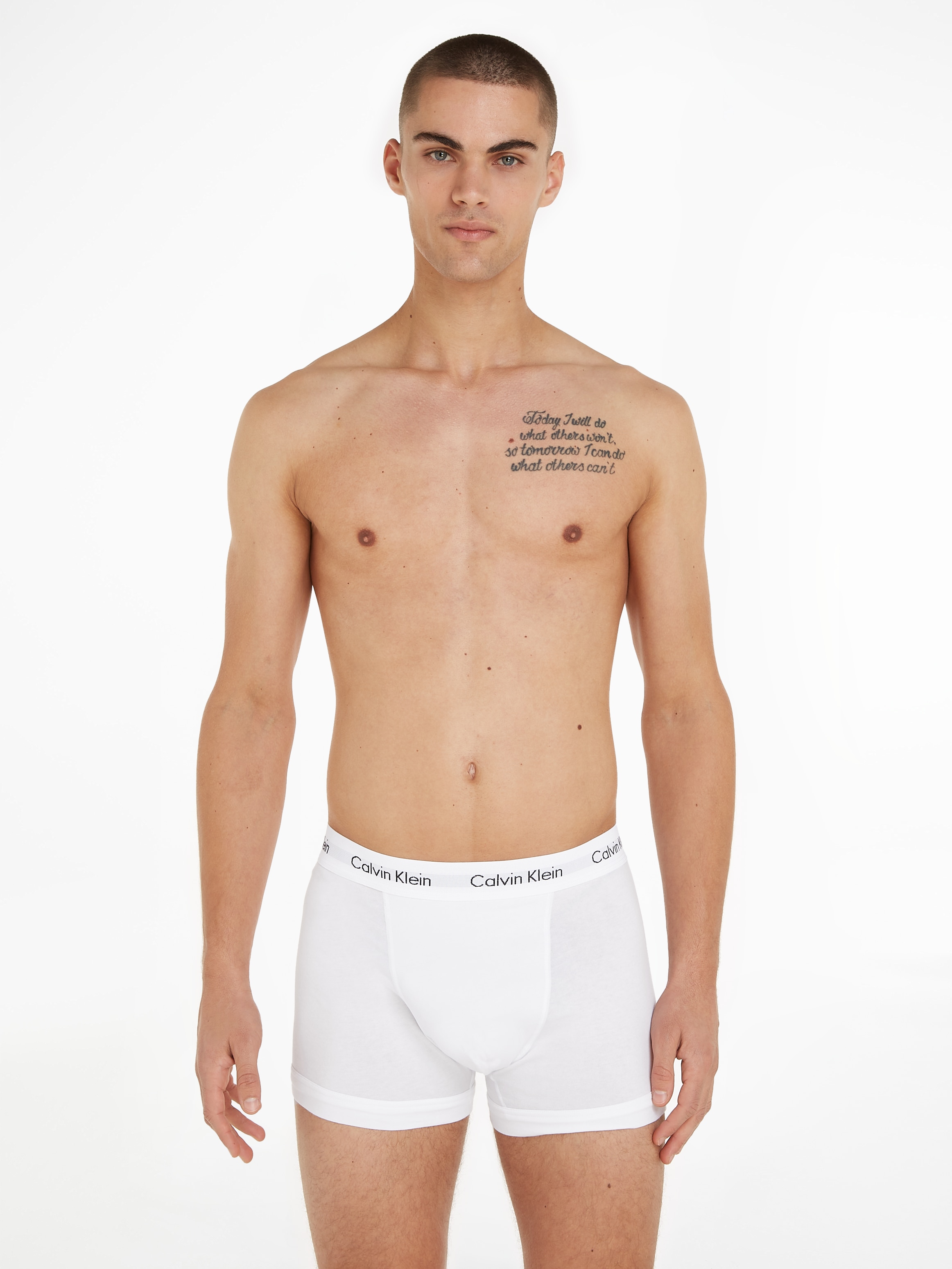 Calvin Klein Underwear Boxer »CK Boxer 3x« 3 Stk. mit Logoschriftzug am Bund
