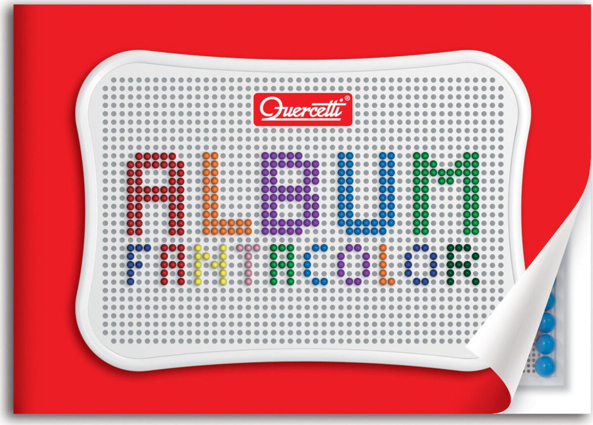 Quercetti - Stiftmosaik - Fanta Color Design Intelligente - 300 Dele
