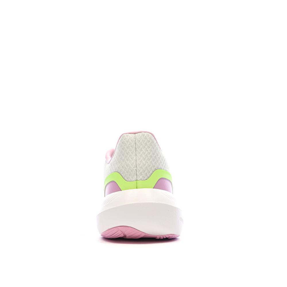 Adidas Chaussures de running Blanches/Roses Fille Adidas Runfalcon