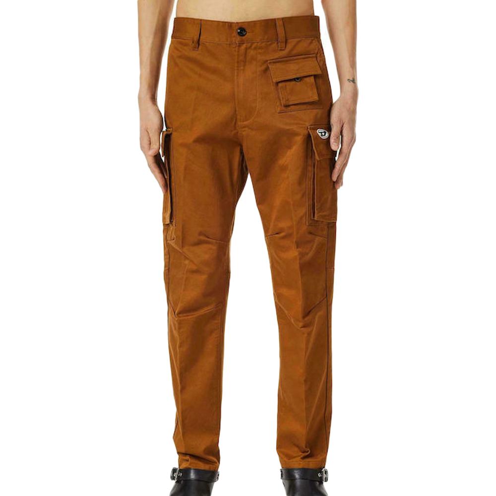 Diesel Pantalon Cargo Marron Homme Diesel A04009