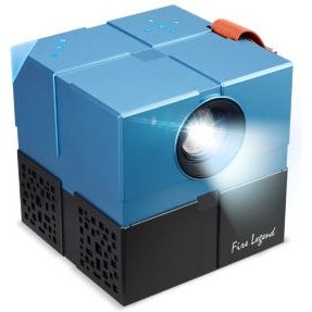 Acer AOPEN QH12a Projecteur à focale standard 135 ANSI lumens LED 720p (1280x720) Bleu