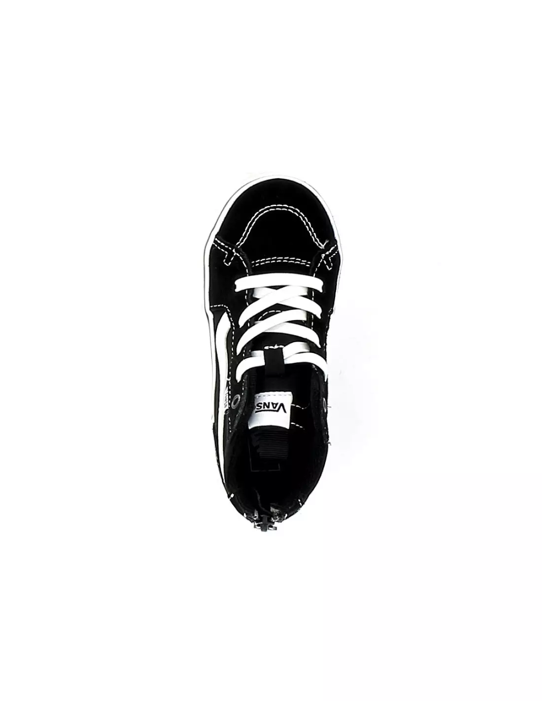 VANS FILMORE HI ZIP SUEDE - Baskets Blackwhite