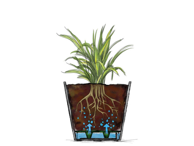 Plantenbak GROOVE PLUS