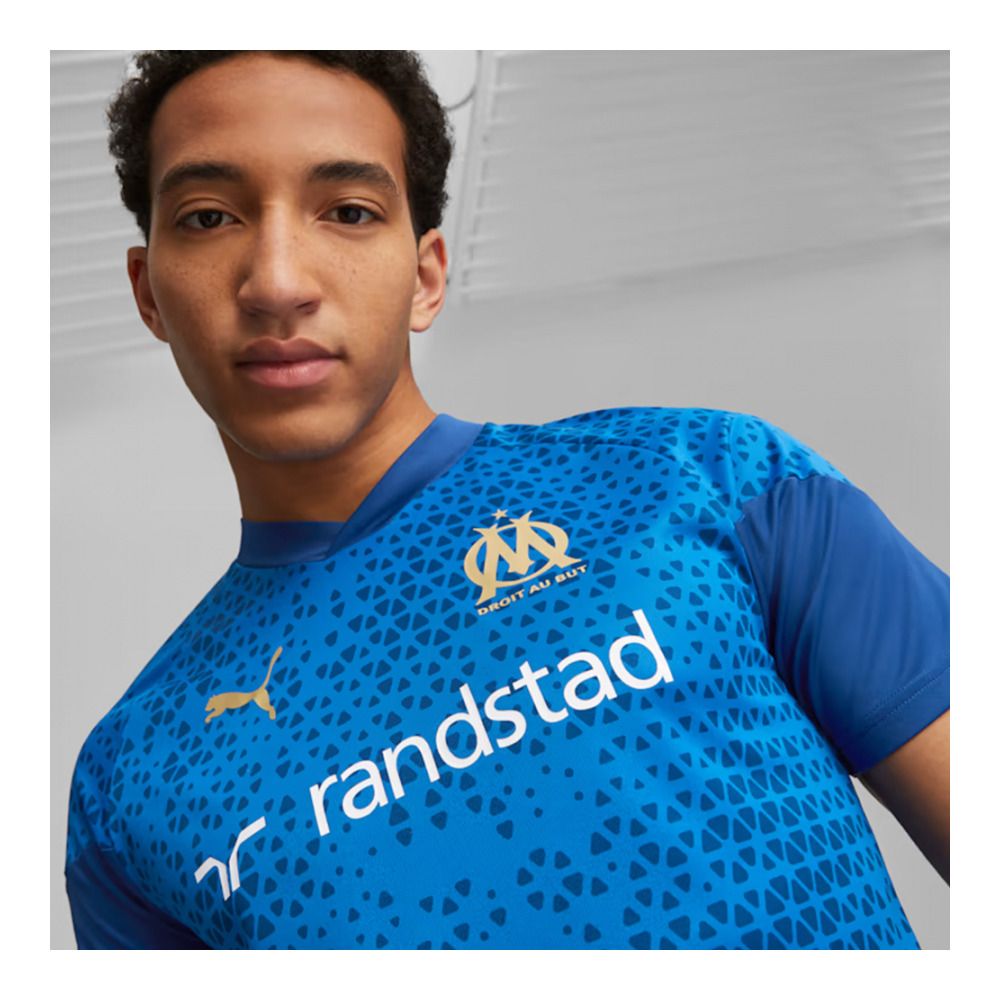 Puma OM TRG - Maillot Homme clyde royal/puma team royal/sun glitter