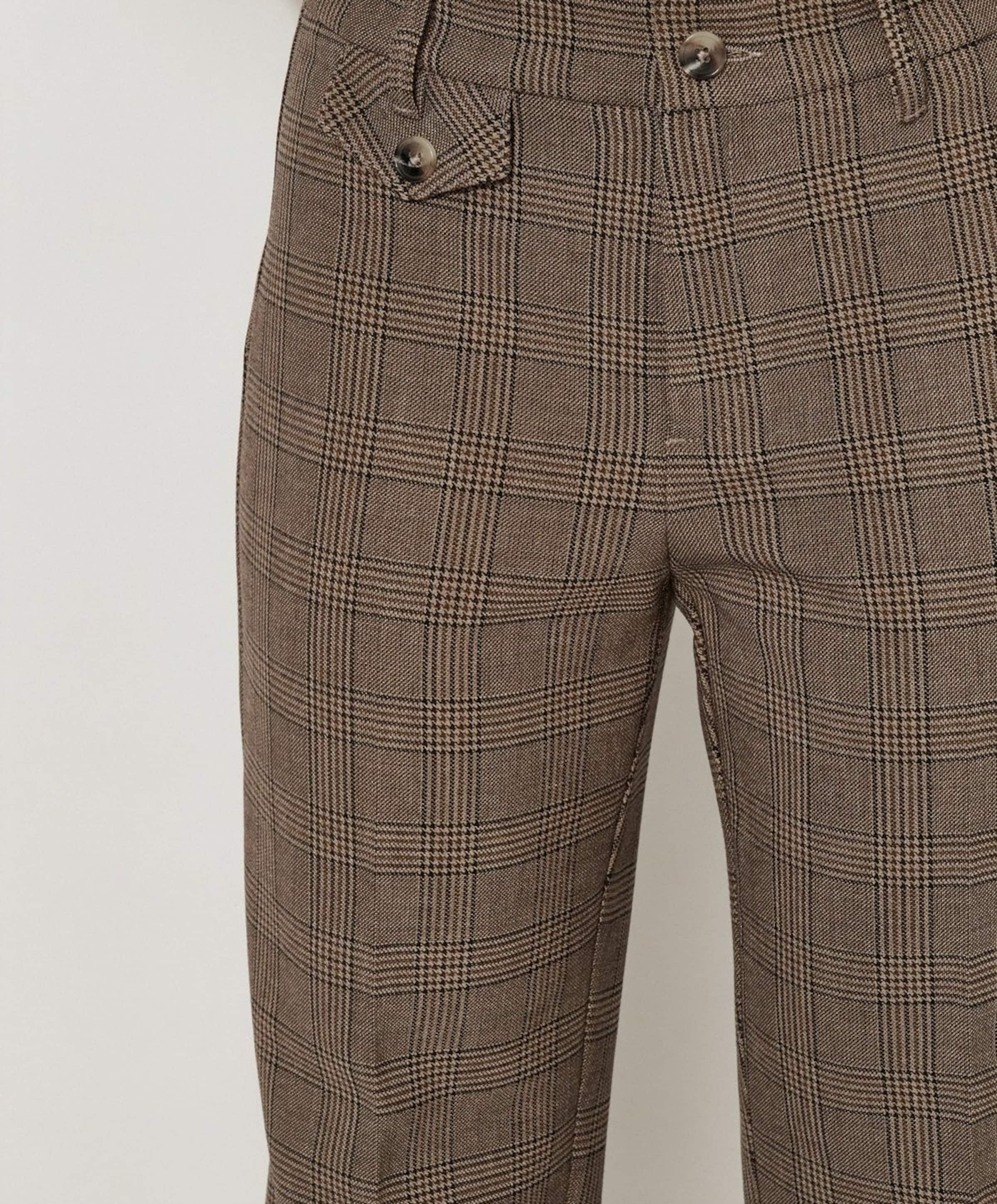Rosner Audrey Flared Clean dames broek bruin