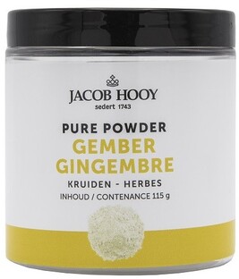 Jacob Hooy Pure Powder Gember 115GR