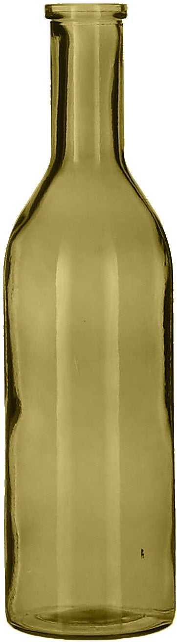 Mica Decorations fles Rioja geel D 15 H 50 cm