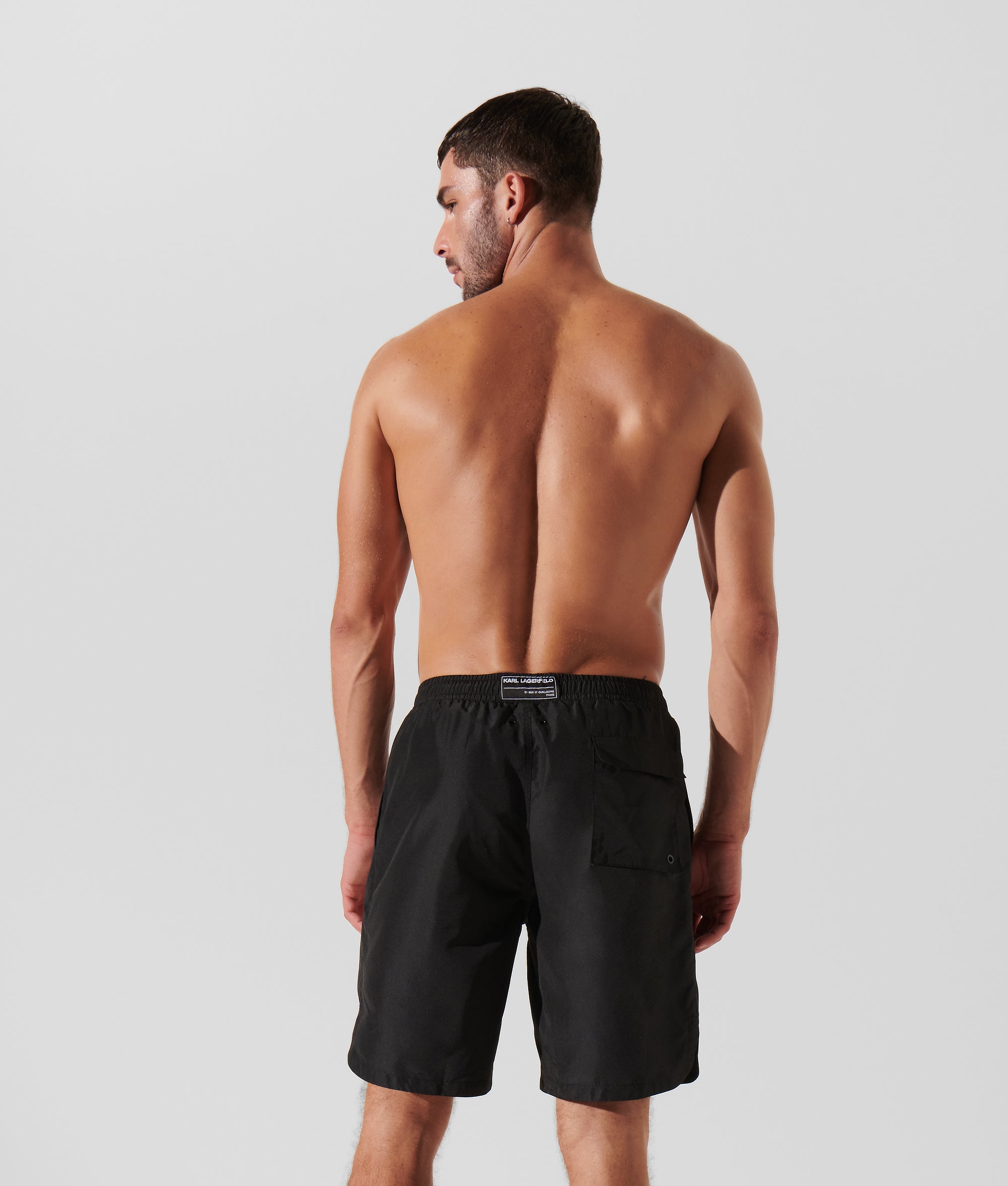 Lange boardshort met logo