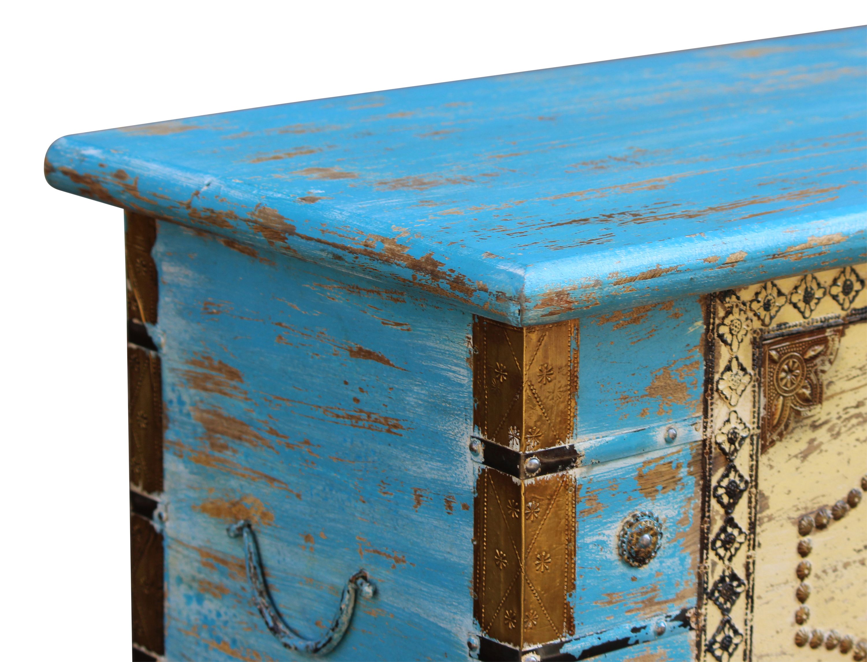 Truhe Vintage WOODY 85 x 50 x 45 cm