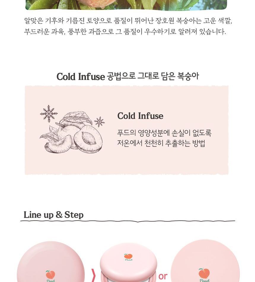 SKINFOOD - Peach Cotton Pore Blur Pact