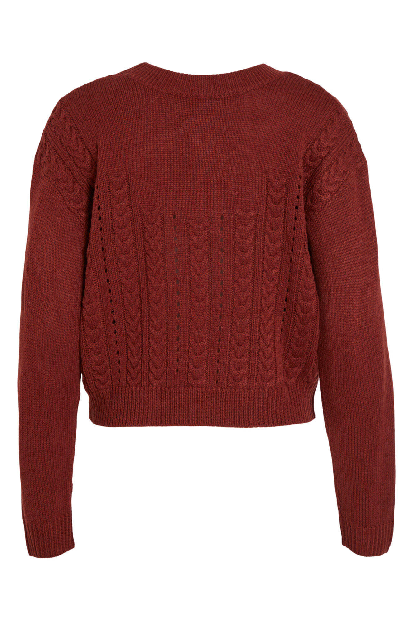 Cardigan de punto - Rojo