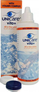 Unicare Vita  Alles-in-een vloeistof Zachte Contactlenzen 240ML