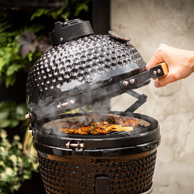 BBQ Egg - Kamado Barbecue - Keramiek - Compact en Draagbaar