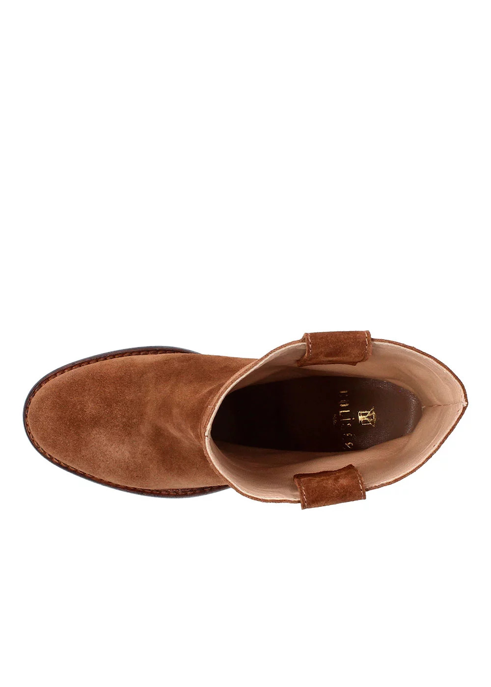 BOOTS VALENTINE VELOURS CAMEL