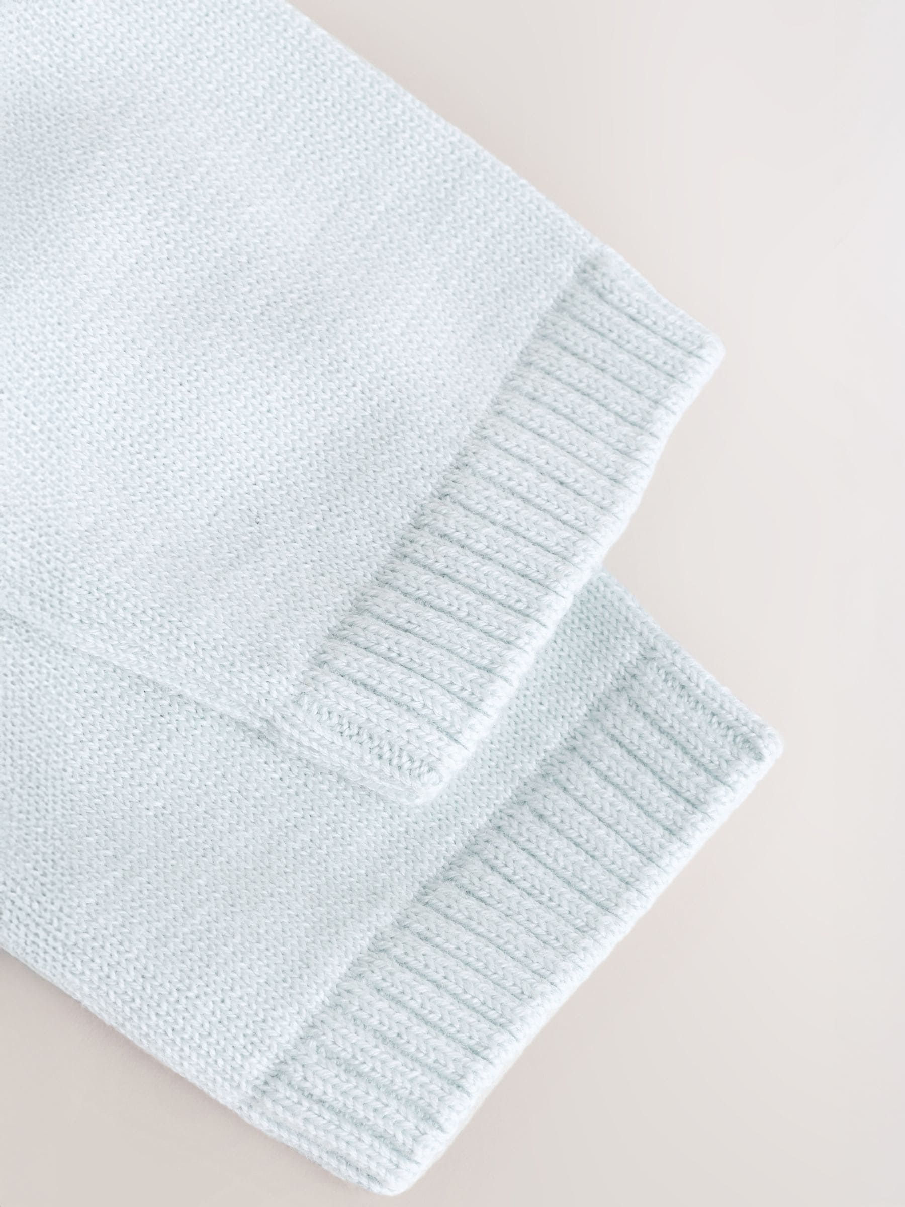Blauw - 100% katoenen vest (0mnd -2jr)