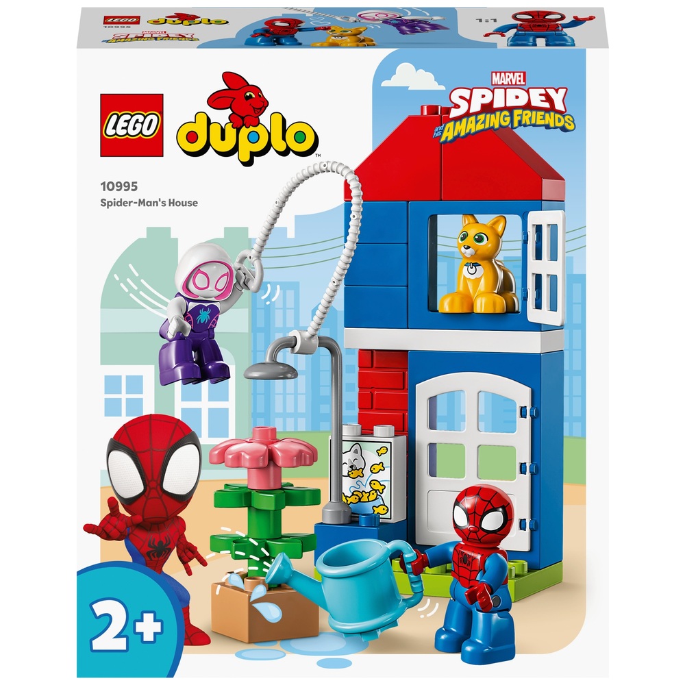 LEGO DUPLO 10995 Marvel Spider-Mans Haus Bauspielzeug
