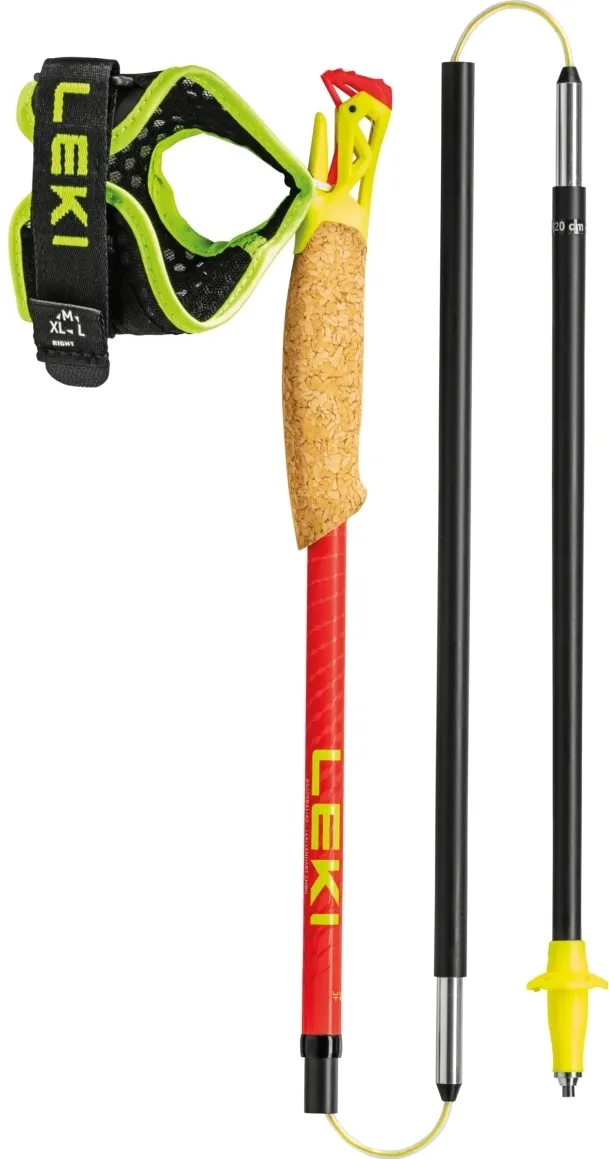 LEKI Ultratr FX.One Superlite, Unisex, Sammenfoldelig, Stiløb, I-type greb, Skum, Carbon (HRC Max)