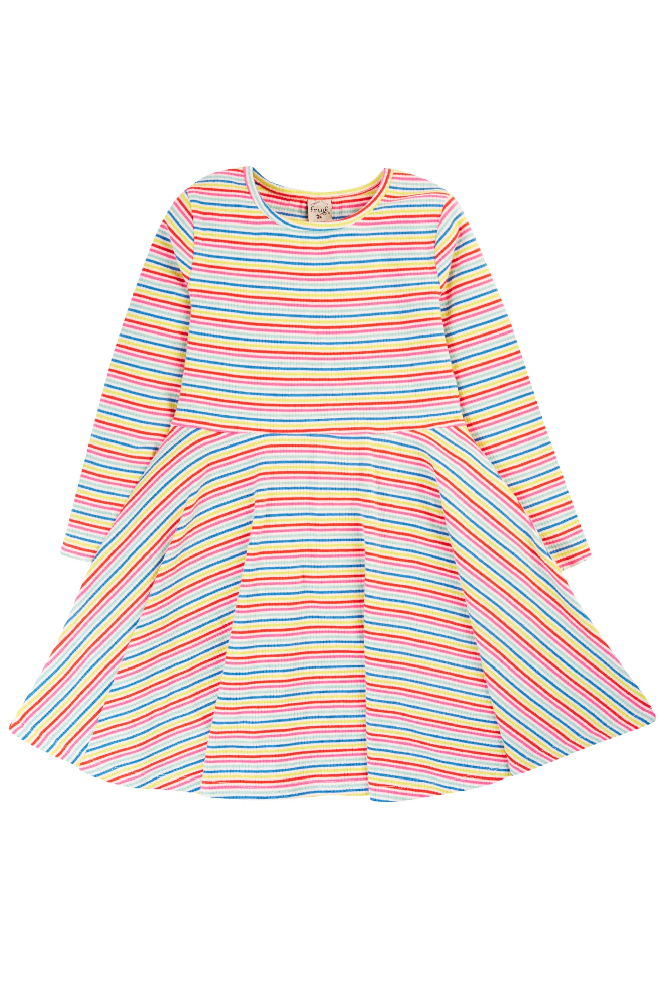 Jerseykleid RHIANNA gestreift in bunt