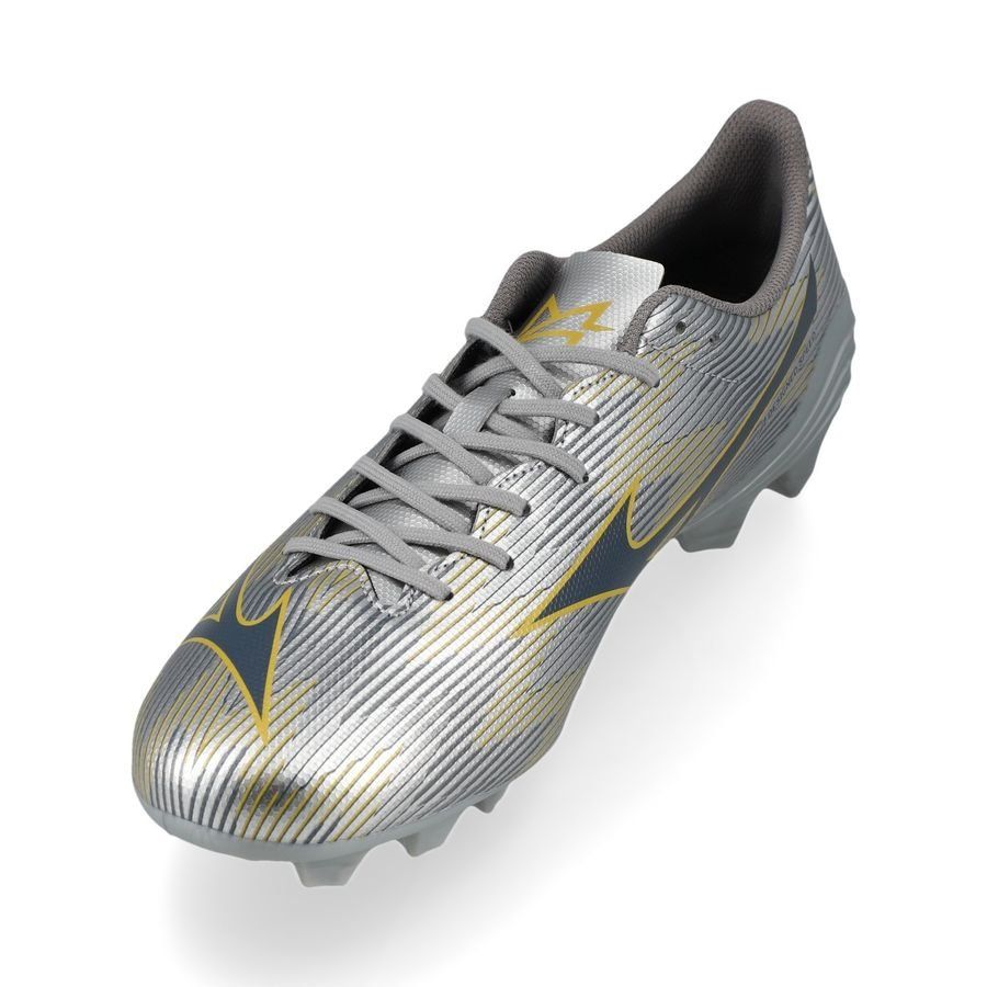 Mizuno Alpha II Select FG/AG Platinum Silver - Argent/Doré