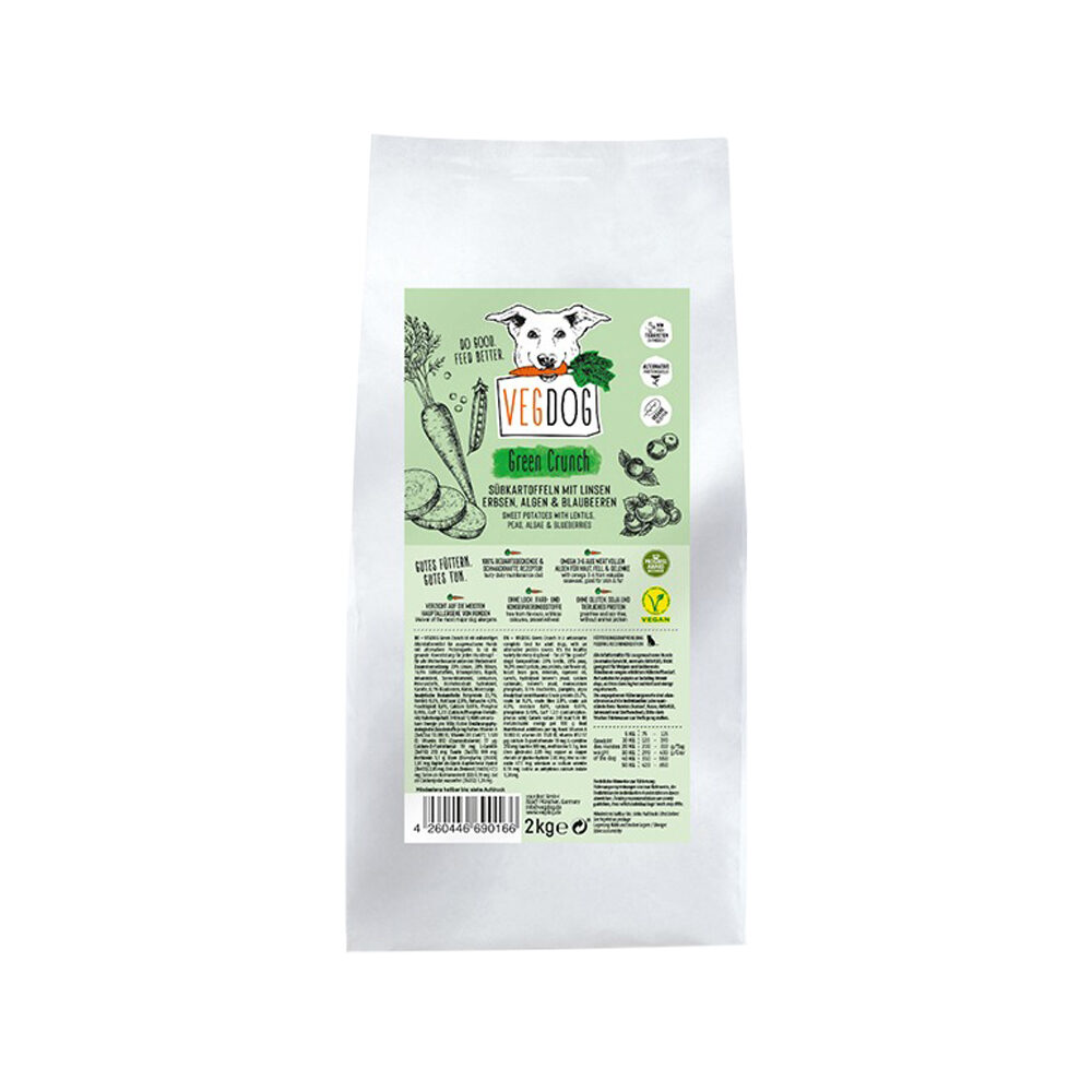 VegDog Green Crunch Hondenvoer