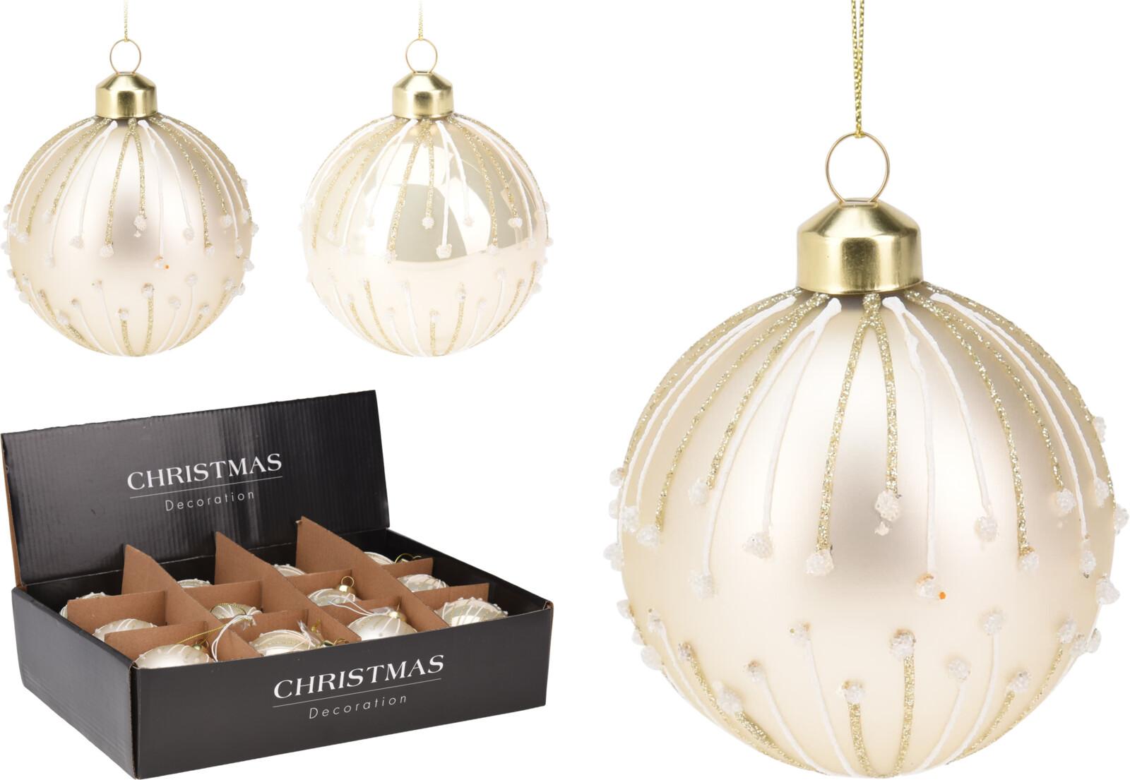 BOULE NOEL PAILLETTES