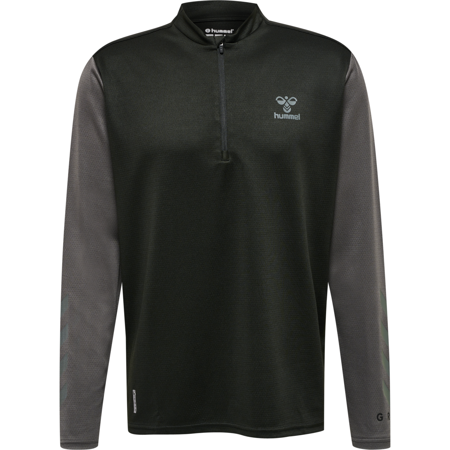 hmlONGRID 1/2 ZIP POLY SWEAT