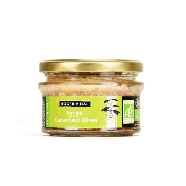 Terrine de Canard aux olives Bio