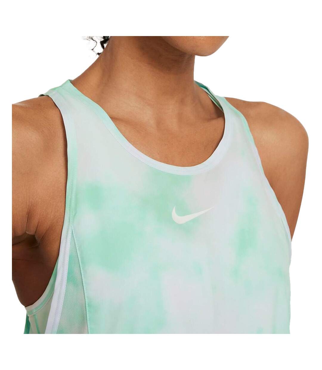 Débardeur Vert Femme Nike Icon Clash
