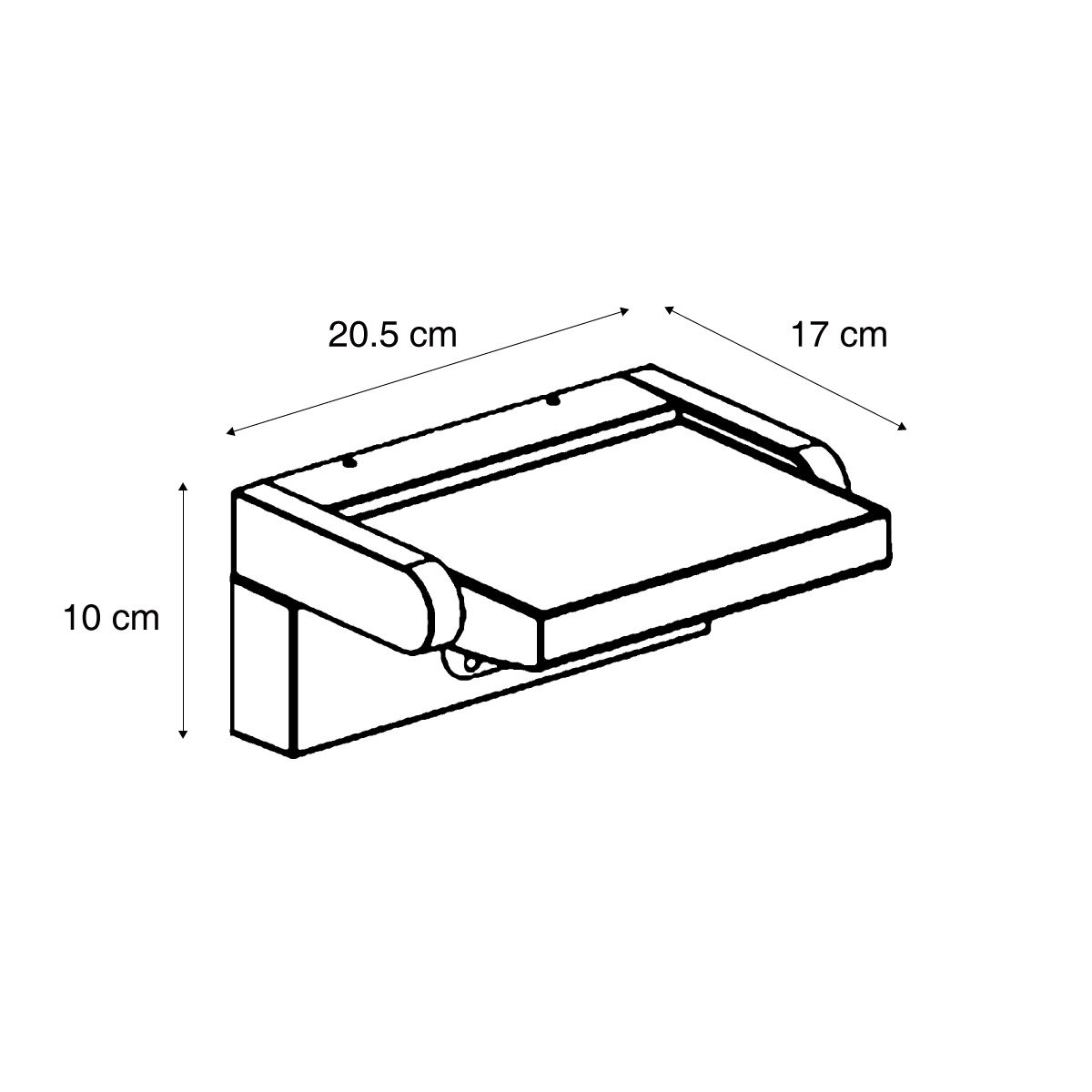 Buiten wandlamp zwart incl. LED IP54 met bewegingssensor solar - Judge