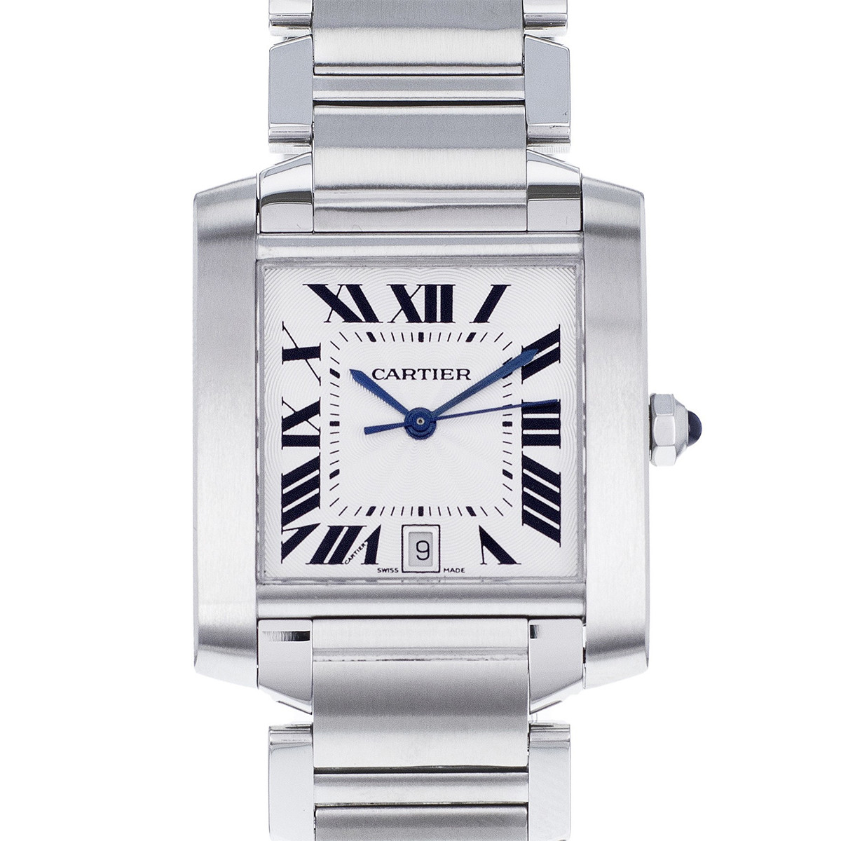 Montre d'occasion Cartier Tank mixte automatique acier