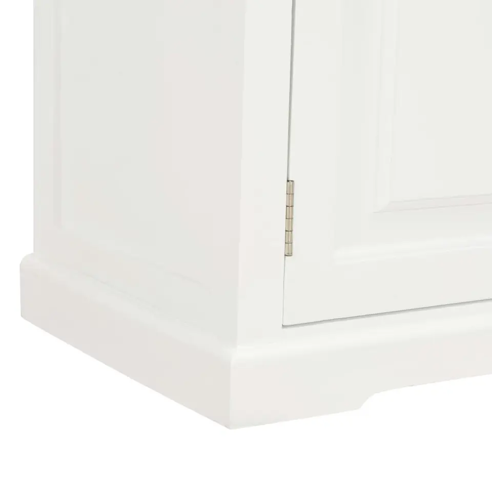vidaXL - Tv-meubel - Wit - Hout