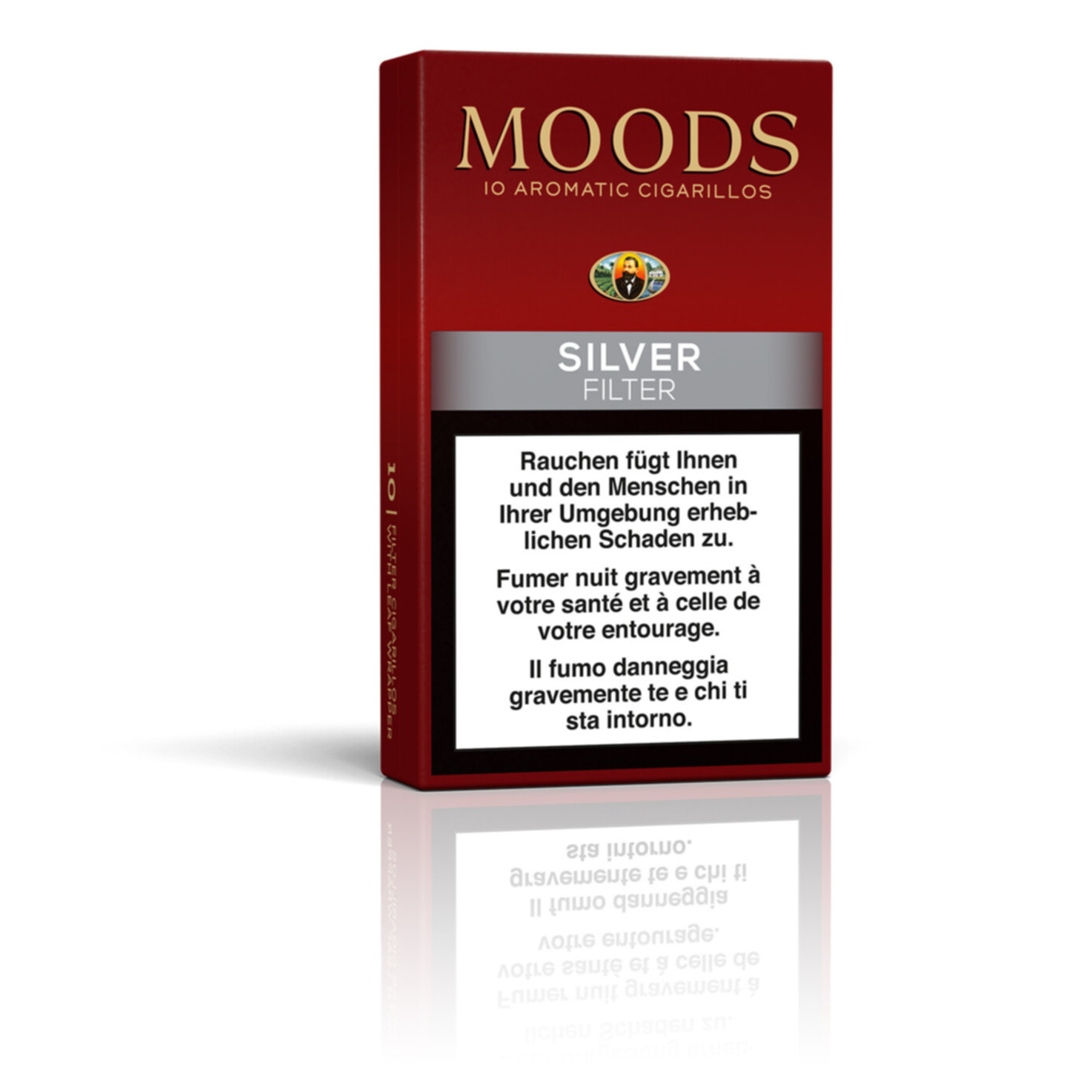 Moods Silver Filter 10 Zigarillos